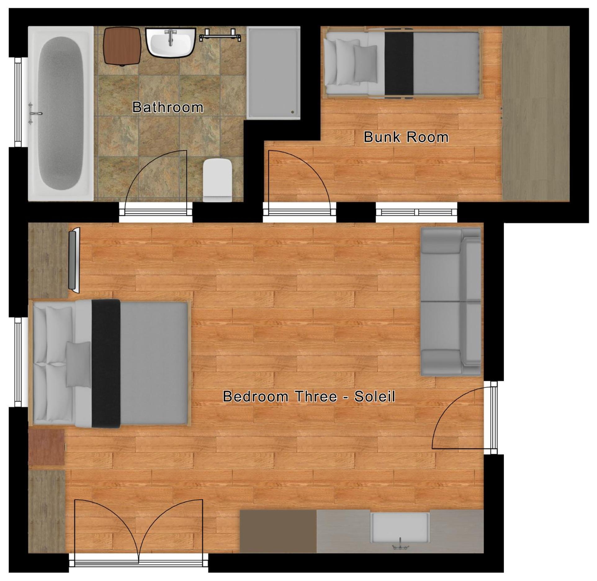 Chalet Aventure B&B เลส์เฌต์ ภายนอก รูปภาพ